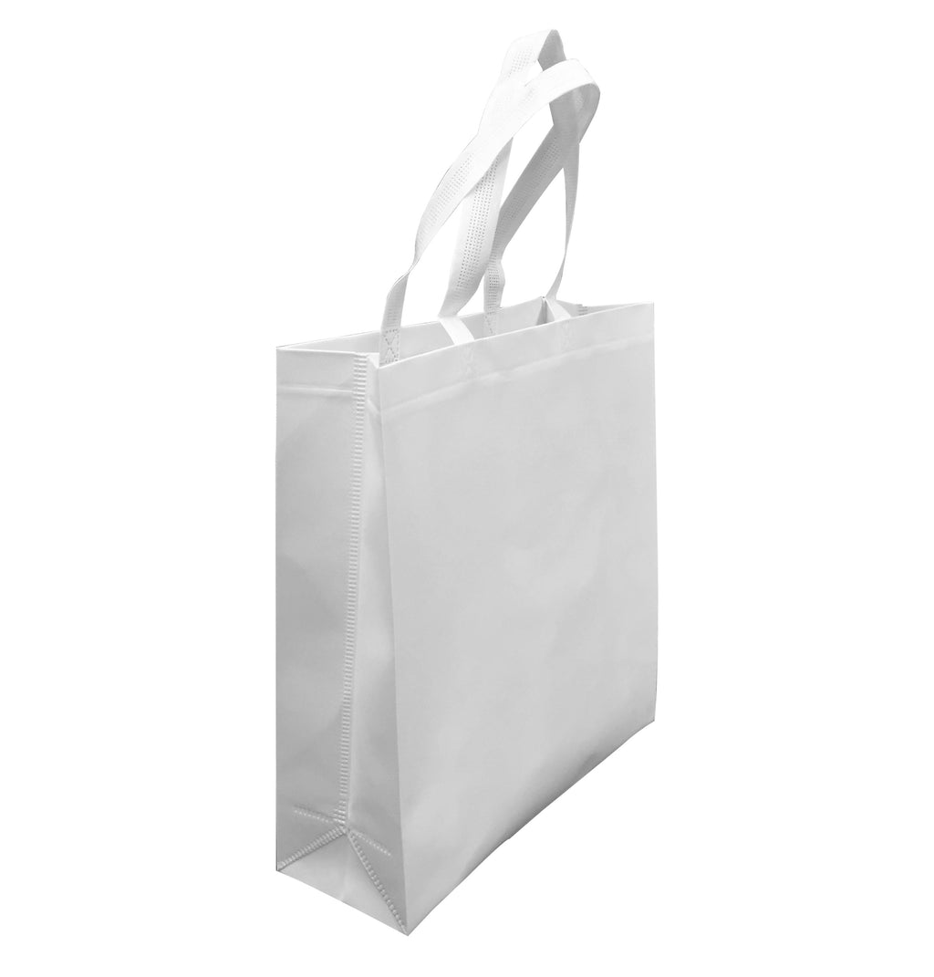 LAMINATED NON WOVEN BAG WITH LARGE GUSSET