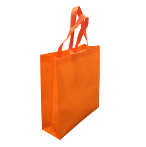 LAMINATED NON WOVEN BAG WITH LARGE GUSSET