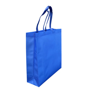 LAMINATED NON WOVEN BAG WITH LARGE GUSSET