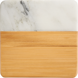 Marble and Bamboo Coaster - New Age Promotions