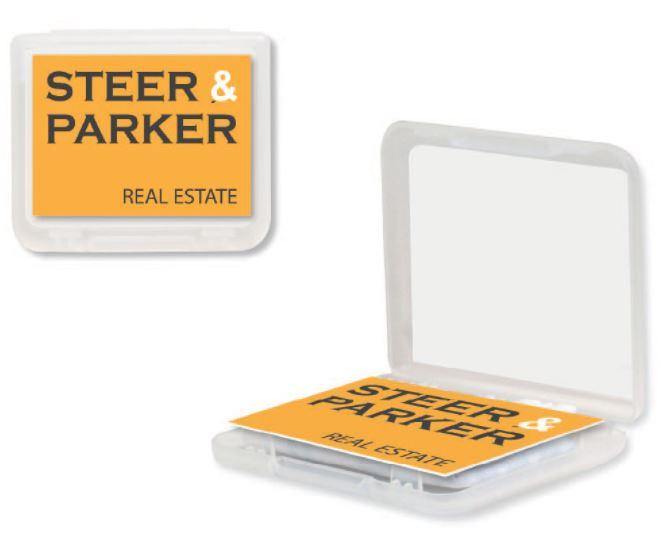 Australian Made Microfibre Cloth With Clear Plastic Hard Case