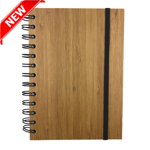 B6 BAMBOO NOTE BOOK - New Age Promotions