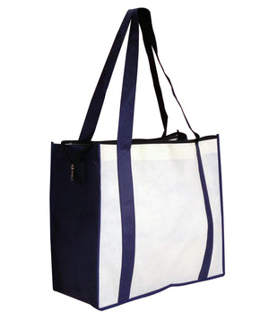 NON WOVEN LARGE ZIPPED SHOPPING BAG - New Age Promotions