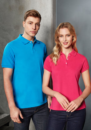 Ladies Neon Polo