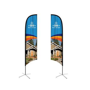Small(65*200cm) Concave Feather Banners - New Age Promotions