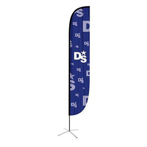 Large(80.5*400cm) Convex Feather Banners - New Age Promotions