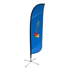Large(80.5*400cm) Convex Feather Banners - New Age Promotions
