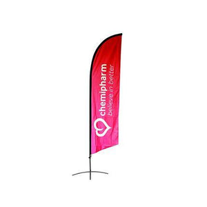 Small(65*200cm) Angled Feather Banners - New Age Promotions