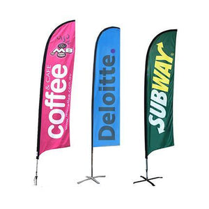 Small(65*200cm) Straight Feather Banners - New Age Promotions