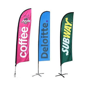 Medium(70.4*300cm) Straight Feather Banners - New Age Promotions