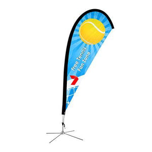 Large(109*400cm) Teardrop Banners - New Age Promotions