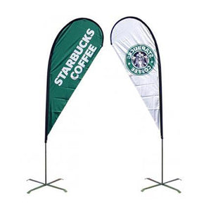 Large(109*400cm) Teardrop Banners - New Age Promotions