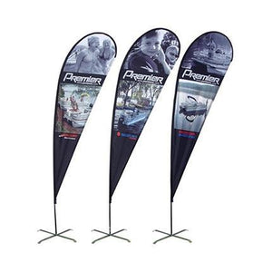 Large(109*400cm) Teardrop Banners - New Age Promotions