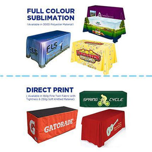 4 Side Pleated Table Cloth * 6ft - New Age Promotions