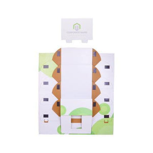 Quick Assemble Standard Cardboard Floor Display - New Age Promotions
