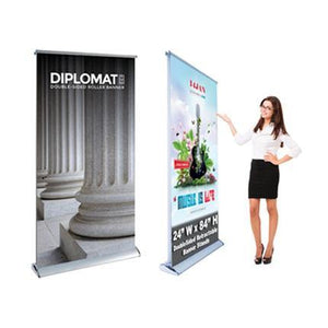 Double Sided Pull Up Banner (85 x 200cm) - New Age Promotions