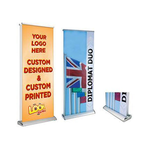 Double Sided Pull Up Banner (85 x 200cm) - New Age Promotions
