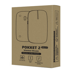 Pokket Wireless Mouse Wheat ‘Biodegradable’