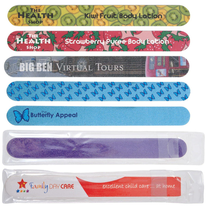Custom Print Salon Size Emery Boards