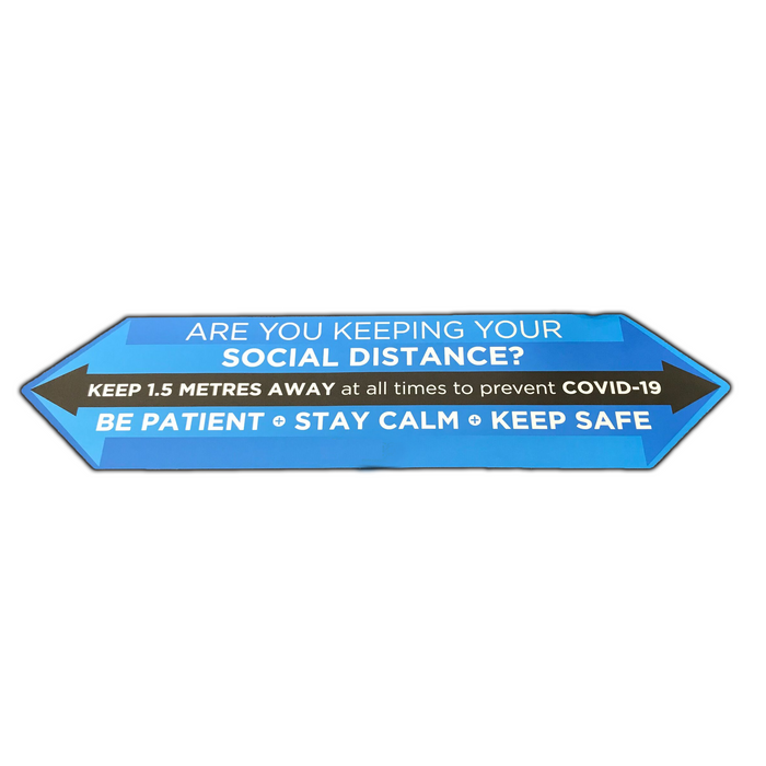 Social Distance Grip Graphic