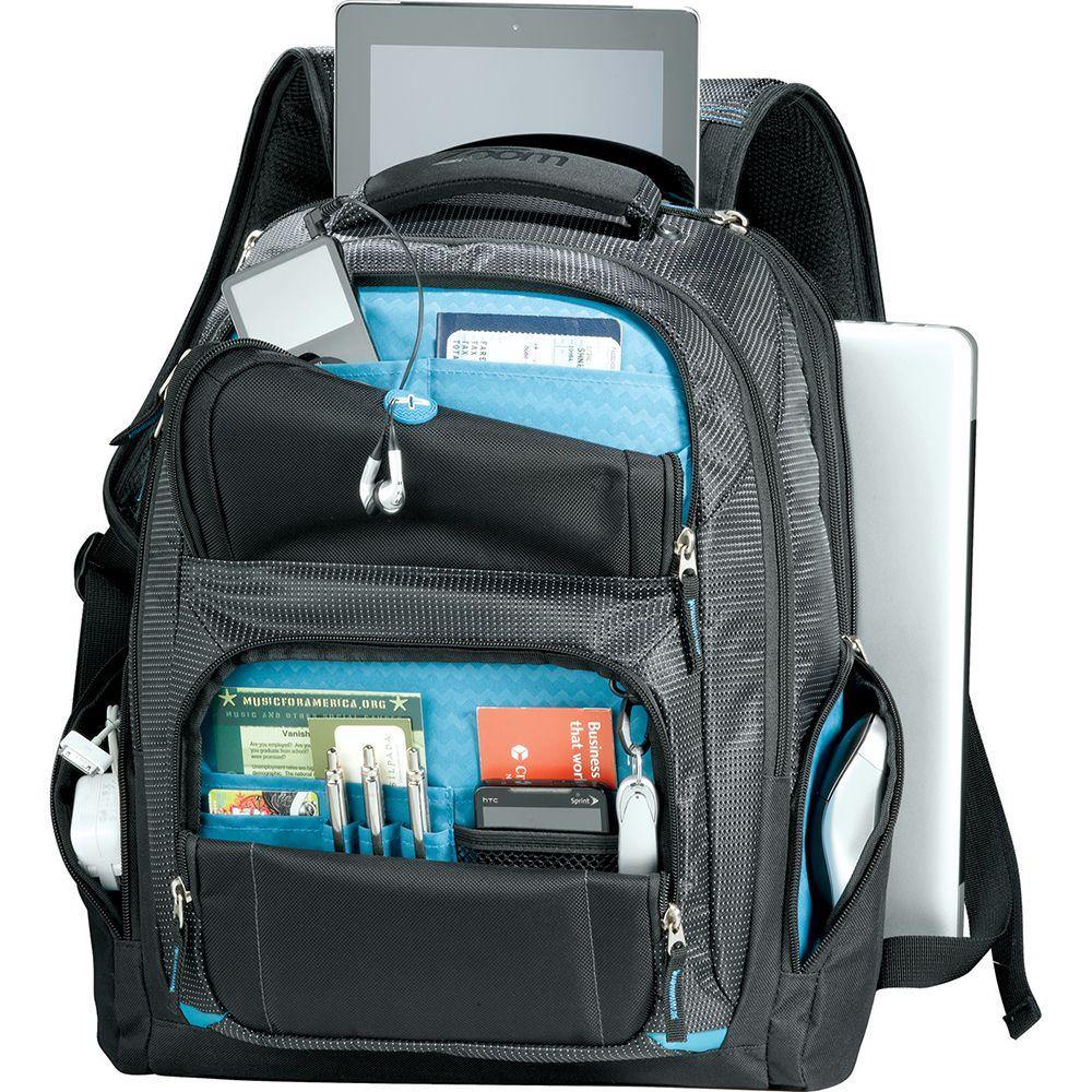 Zoom® Checkpoint-Friendly Compu-Backpack - New Age Promotions